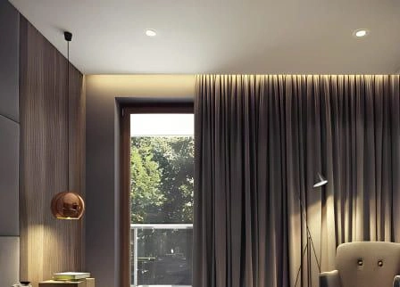 Ukryty karnisz z podświetleniem LED